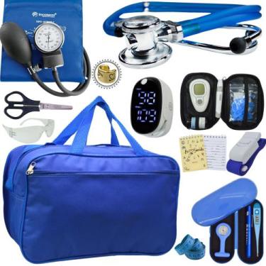 Imagem de Kit Enfermagem Premium Basico - Love Saude, AZUL INCOTERM