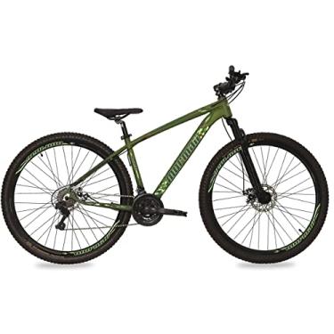 Imagem de Bicicleta Mormaii Aro 29 Alumínio 21V Venice 3.1 Shimano Verde Militar