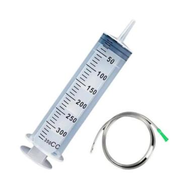 Imagem de Bomba De Seringa Reutilizável Grande Para Alimentação De Animais, Tubo