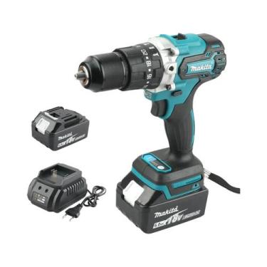 Imagem de Furadeira Sem Escovas Makita DDF487 18V 40N.m Torque 2 Velocidades Par
