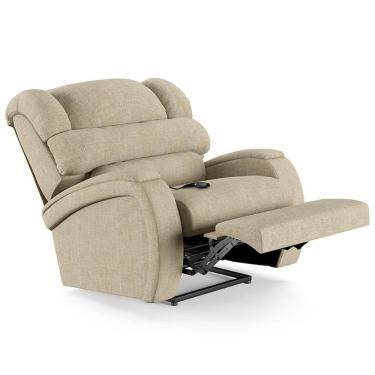 Imagem de Poltrona Do Papai Reclinável Kalie Controle Power Elétrico Fh9 Linho Bege - Mpozenato