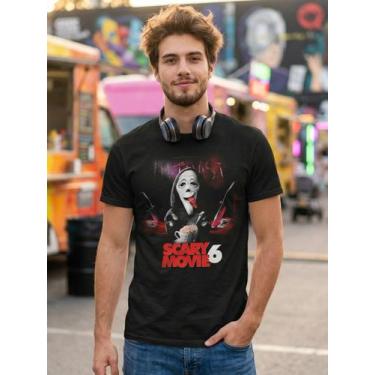 Imagem de Camiseta Unissex - Todo Mundo em Pânico 6 - Scary Movie - Premium Tama
