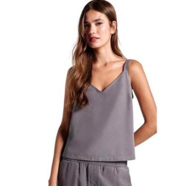 Imagem de Regata Hering Feminina Decote V Em Peach Touch-Feminino