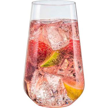 Imagem de BOHEMIA SANDRA COPO LONG DRINK 14x9x9cm 440ml CRISTAL TRANSP 6PÇ