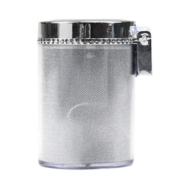 Imagem de Cinzeiro Automotivo LED Com Tampa Hermética, Suporte Para Copo E Fixaç