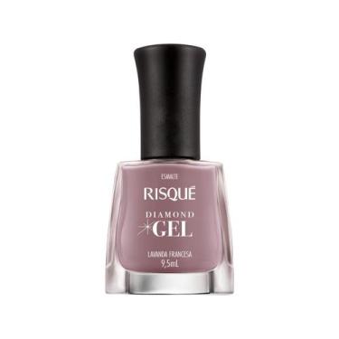 Imagem de Esmalte Risqué Diamond Gel Lavanda Francesa Cremoso 9,5ml, Lavanda Fre