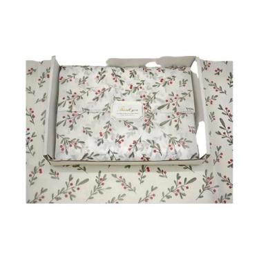 Imagem de Papel Fino Encerado Para Embalagem De Presentes De Natal, Ação De Graç