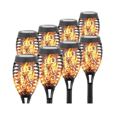 Imagem de Lanterna LED Solar À Prova d'Água Para Jardim, Quintal E Paisagismo Co