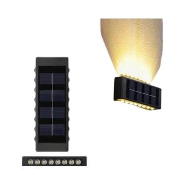 Imagem de Luzes De Parede LED Solares Para Exterior, Impermeáveis, Com 16 LEDs E