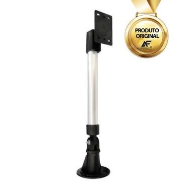 Imagem de Suporte 1m Câmera De Segurança Cftv Infra Sensor Iva 100cm Alumínio - 