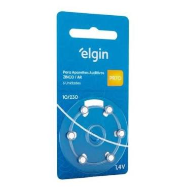 Imagem de Bateria Auditiva De Zinco 10/230 Pr70 - Blister C/6 82419 - ELGIN