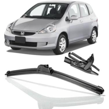 Imagem de Kit Par Palheta Limpador de Parabrisa Honda Fit 2003 2004 2005 2006 20