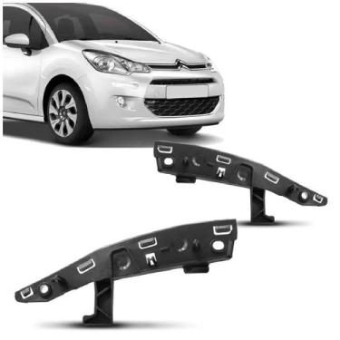 Imagem de Suporte Guia Parachoque Dianteiro C3 2013 2014 2015 2016 2017 2018 201