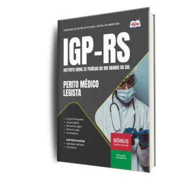 Imagem de Apostila IGP-RS - Perito Médico - Legista - Apostilas Opção