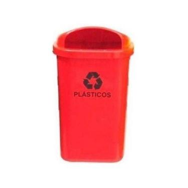 Imagem de Lixeira Individual Para Coleta Seletiva Papeleira 50 Litros - Higipack