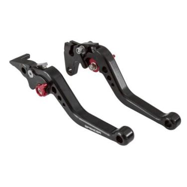 Imagem de Manete Spencer Esportivo Yes 125 Intruder 125 Riva, Preto com vermelho