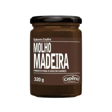 Imagem de Molho Madeira Para Carnes Cepêra 320g Pote de Vidro