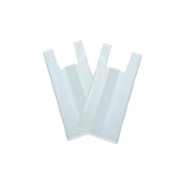 Imagem de Sacola Reciclada Branca Pacote Com 5kg 60x80 - Higipack