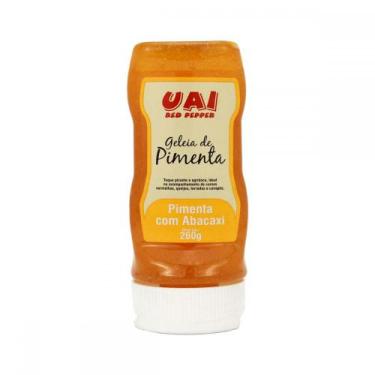 Imagem de Molho geleia de Pimenta Com Abacaxi P Carnes e Queijo 260g - Uai Red P