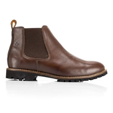 Imagem de Bota Feminina Couro Botinha Coturno Confortável-Feminino