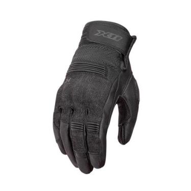 Imagem de Luva Moto X11 Urban Couro De Cabra Jeans Motociclista Touch, 3G