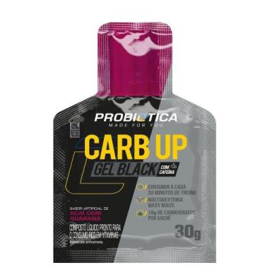 Imagem de Carb-up Gel Black Açaí com Guaraná 30g Probiótica 1 Sachê
