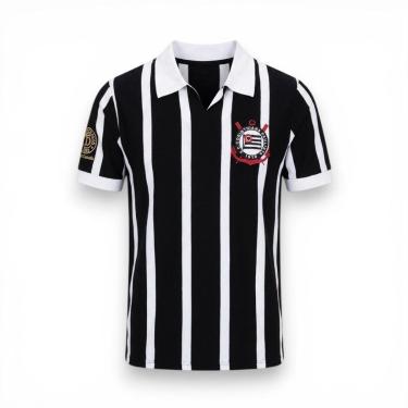 Imagem de Camisa Corinthians Retrô 1954 Centenário Oficia-Masculino