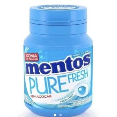 Imagem de Chiclete Mentos Pure Fresh Mint Pote 56g