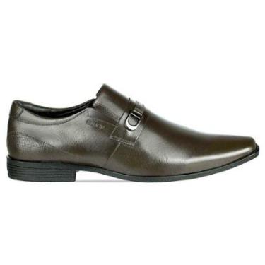 Imagem de Sapato Social Masculino Liverpool Couro Café Claro Ferracini 4081-281H-Masculino