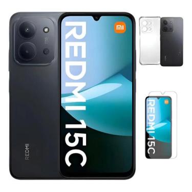 Imagem de Smartphone 15C Global 128GB 4GB RAM Dual SIM Tela 6,9 Câmera 50MP 8MP 