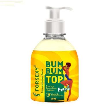 Imagem de Creme para Gluteos Coxas Abdomen Firmador Hidratante Bumbum Top 250ml 