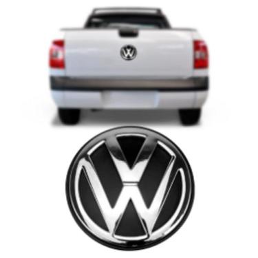 Imagem de EMBLEMA TAMPA TRASEIRA VW SAVEIRO GV/VI MEDIDA 130x130x7MM - MARCON
