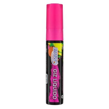 Imagem de Giz líquido 15mm rosa BRW