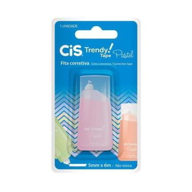 Imagem de Corretivo em fita Trendy Tape Tons Pastel 5mmx6m Cis Corretivo em fita