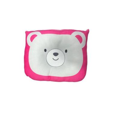 Imagem de Travesseiro Modelador Anatômico Lavável Urso Bebê RN Cabeça Chata - So