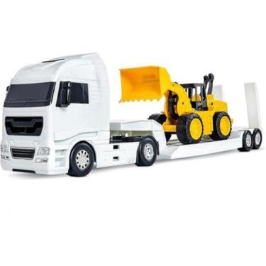 Imagem de Caminhão Truck- Carregadeira - Roma - Roma brinquedos, Branco
