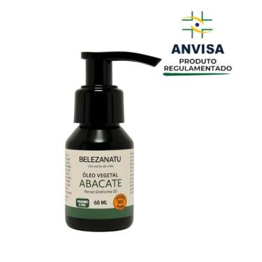 Imagem de Óleo Vegetal de Abacate 60ml  100 Puro  BelezaNatu