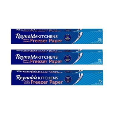 Imagem de Papel para congelador Reynolds Kitchens revestido de plástico 75 pés² 