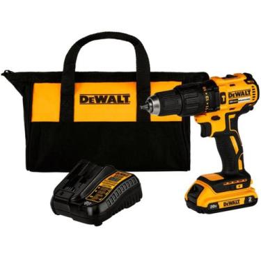 Imagem de Parafusadeira dewalt dcd7781d1-br 1/2 2ah 20v 1bt+bolsa