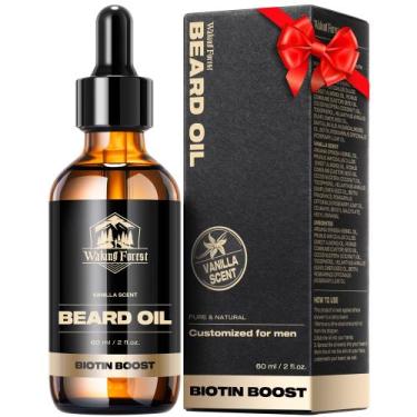 Imagem de Óleo de Barba Waking Forest Biotina Growth - Com Vitamina E e Baunilha