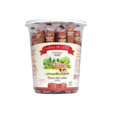 Imagem de Doce de Leite Gotas de Leite Pingo 500g Cremoso de Avaré Sabor Tradici