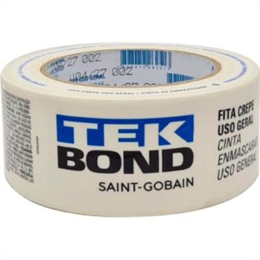 Imagem de Fita Crepe Tek Bond 48X50M . . - TEKBOND