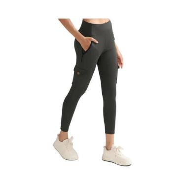 Imagem de Leggings Femininas Elásticas Com Efeito Levanta Bumbum, Estampadas, Pa