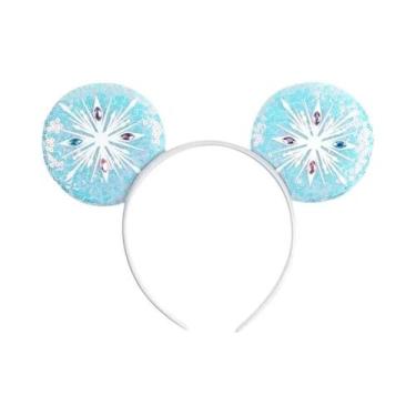 Imagem de Tiara De Cabelo Infantil E Feminina Frozen Olaf Mickey, Acessório Fofo