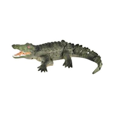 Imagem de Brinquedo De Simulação De Crocodilo RC À Prova d'Água Para Crianças, M