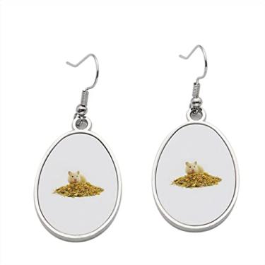 Imagem de Brincos de Hamster 2 – Brincos pendentes para meninas – Presente de festa de aniversário dos namorados