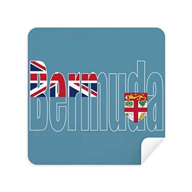 Imagem de Bermuda Tecido de camurça com nome da bandeira do país, 2 unidades