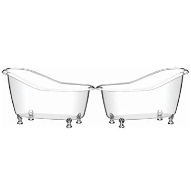 Imagem de Mini Banheira Decorativa Multiuso Drinks Kit 2 Peças - Hara Cor:Transparente