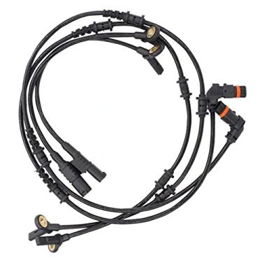 Imagem de 4 peças de sensor de velocidade de roda ABS dianteiro esquerdo traseiro direito para Mercedes Benz W164 ML350 ML320 R320