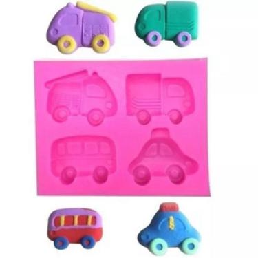 Imagem de Molde De Silicone Caminhão, Carros, Transportes